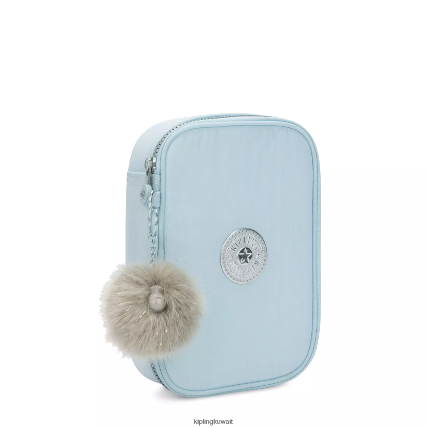 Kipling 100 علبة اقلام نحيف الزفاف الأزرق ZR2RH572 أقلام وأقلام رصاص