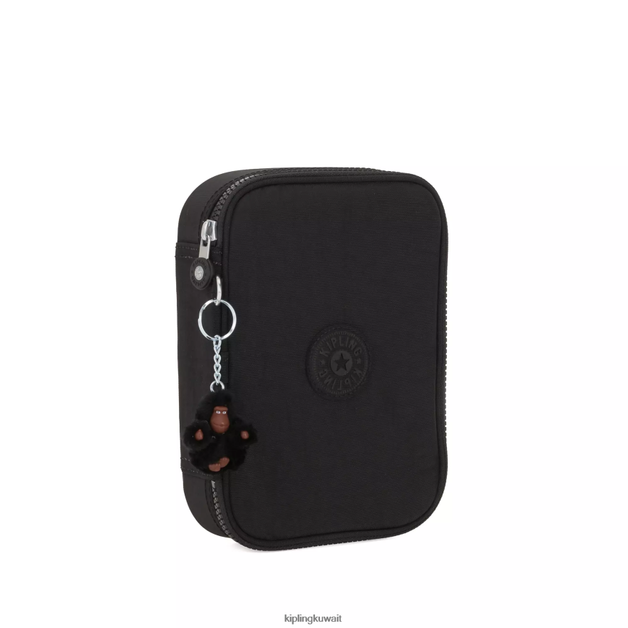 Kipling 100 علبة اقلام نحيف أسود قاتم ZR2RH573 أقلام وأقلام رصاص