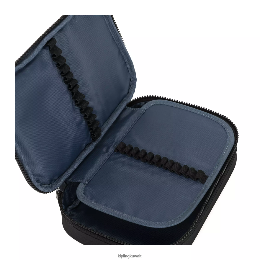 Kipling 100 علبة اقلام نحيف أسود قاتم ZR2RH573 أقلام وأقلام رصاص