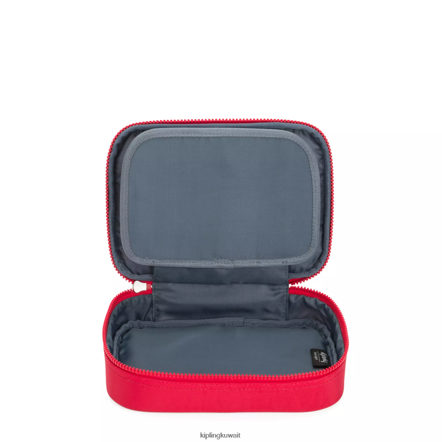 Kipling 100 علبة اقلام نحيف أحمر شفتين ZR2RH575 أقلام وأقلام رصاص