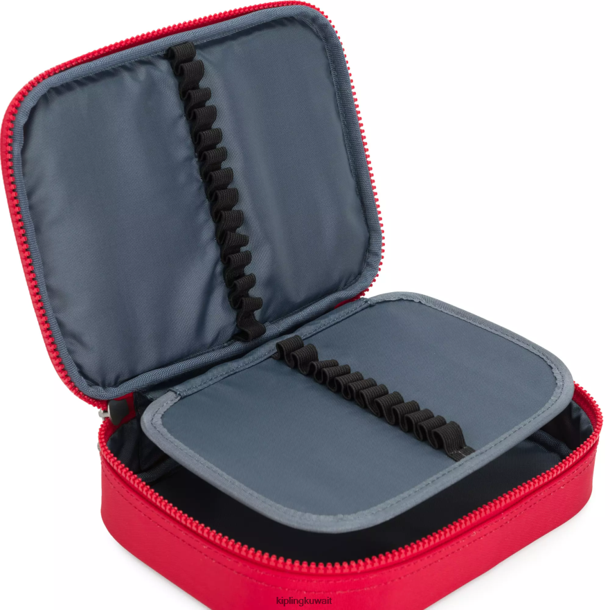 Kipling 100 علبة اقلام نحيف أحمر شفتين ZR2RH575 أقلام وأقلام رصاص