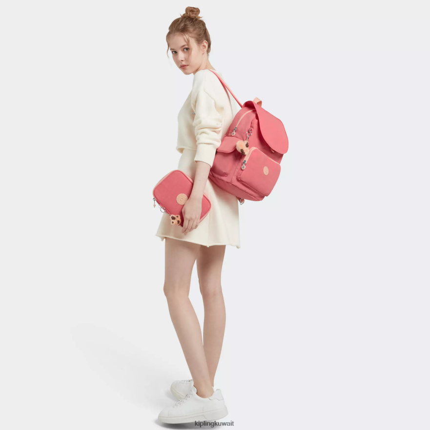 Kipling 100 علبة اقلام نحيف الفرح الوردي ZR2RH576 أقلام وأقلام رصاص