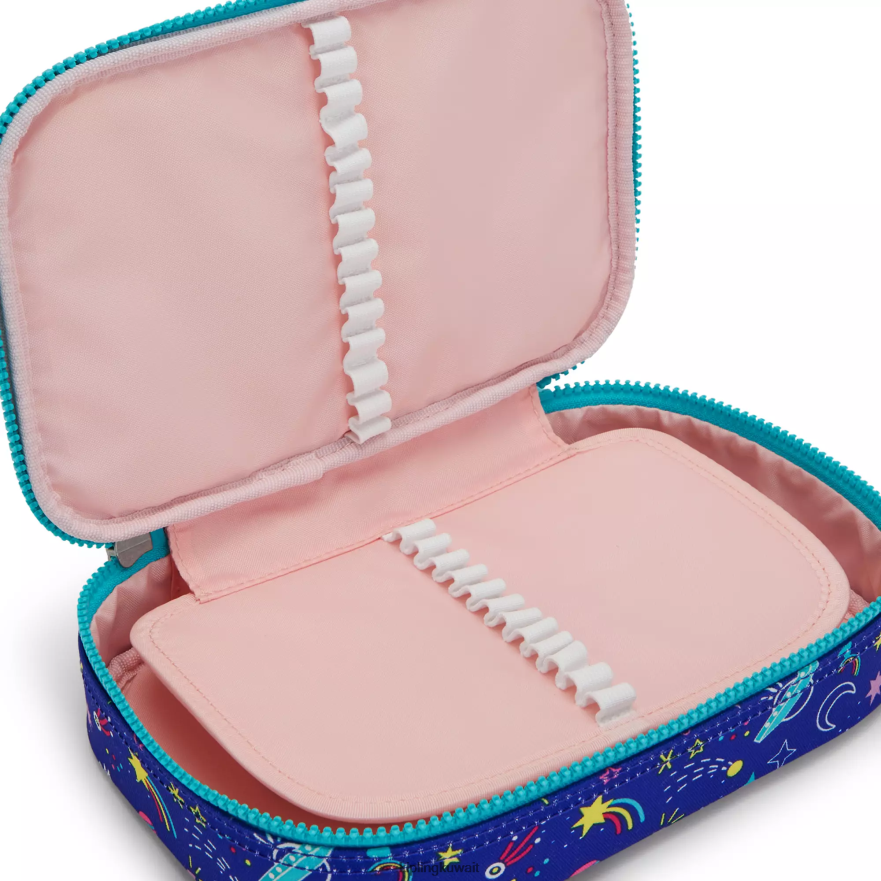 Kipling 100 قلم حافظة مطبوعة نحيف حيل المجرة ZR2RH586 أقلام وأقلام رصاص