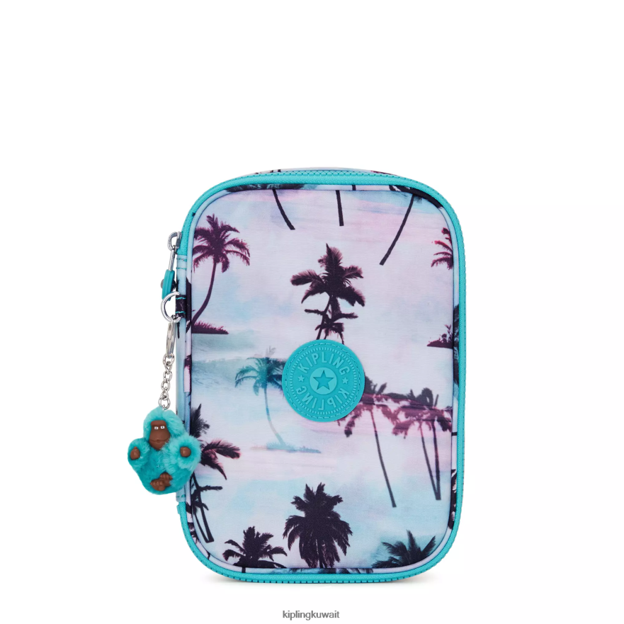 Kipling 100 قلم حافظة مطبوعة نحيف طباعة النخيل الظل ZR2RH588 أقلام وأقلام رصاص