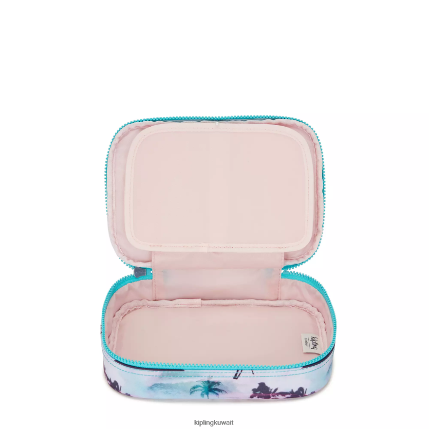 Kipling 100 قلم حافظة مطبوعة نحيف طباعة النخيل الظل ZR2RH588 أقلام وأقلام رصاص