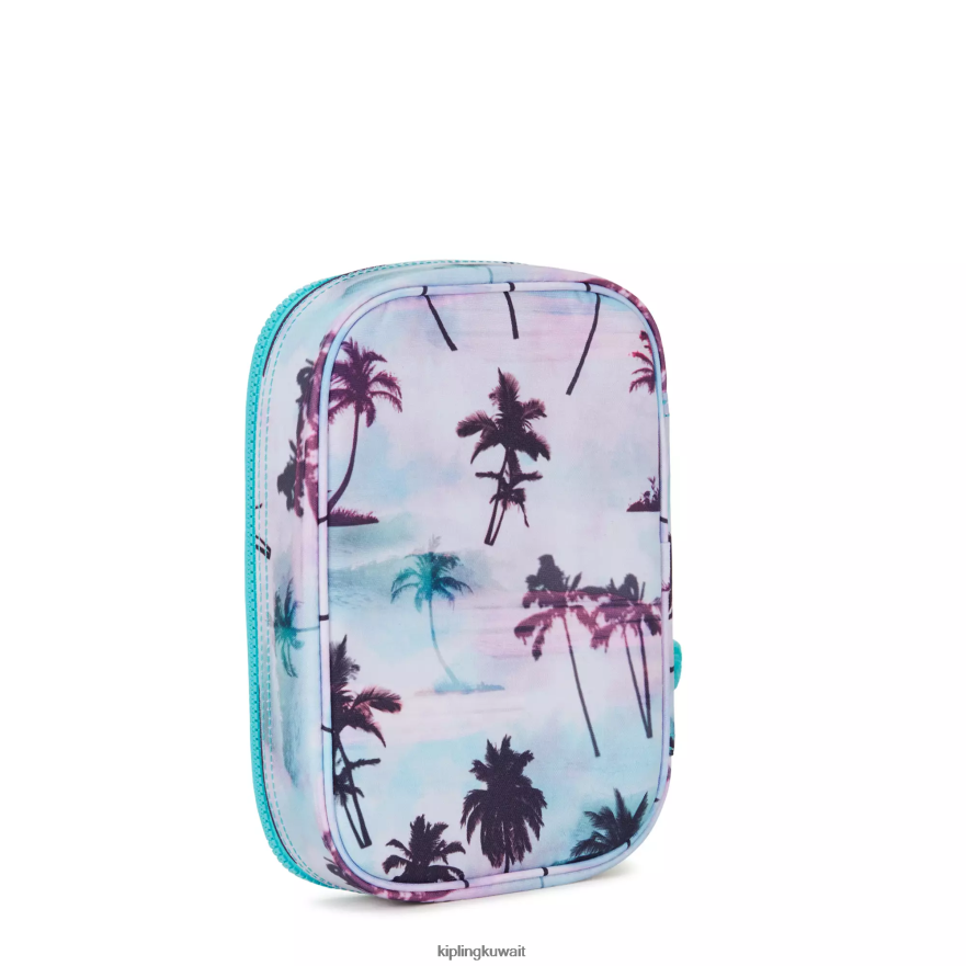 Kipling 100 قلم حافظة مطبوعة نحيف طباعة النخيل الظل ZR2RH588 أقلام وأقلام رصاص