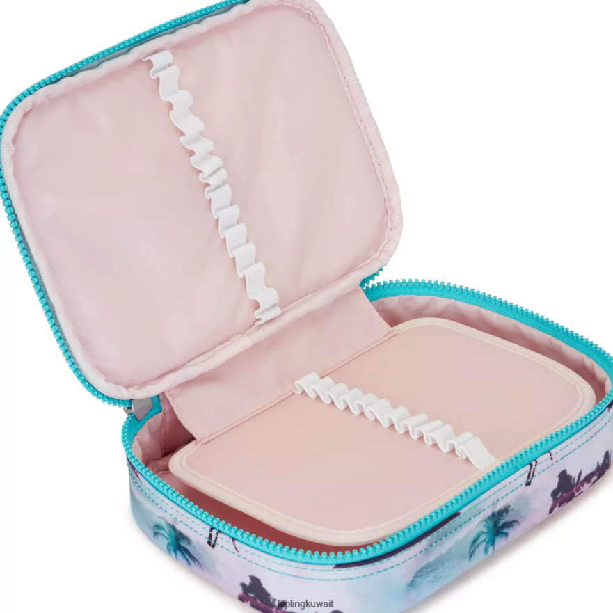 Kipling 100 قلم حافظة مطبوعة نحيف طباعة النخيل الظل ZR2RH588 أقلام وأقلام رصاص