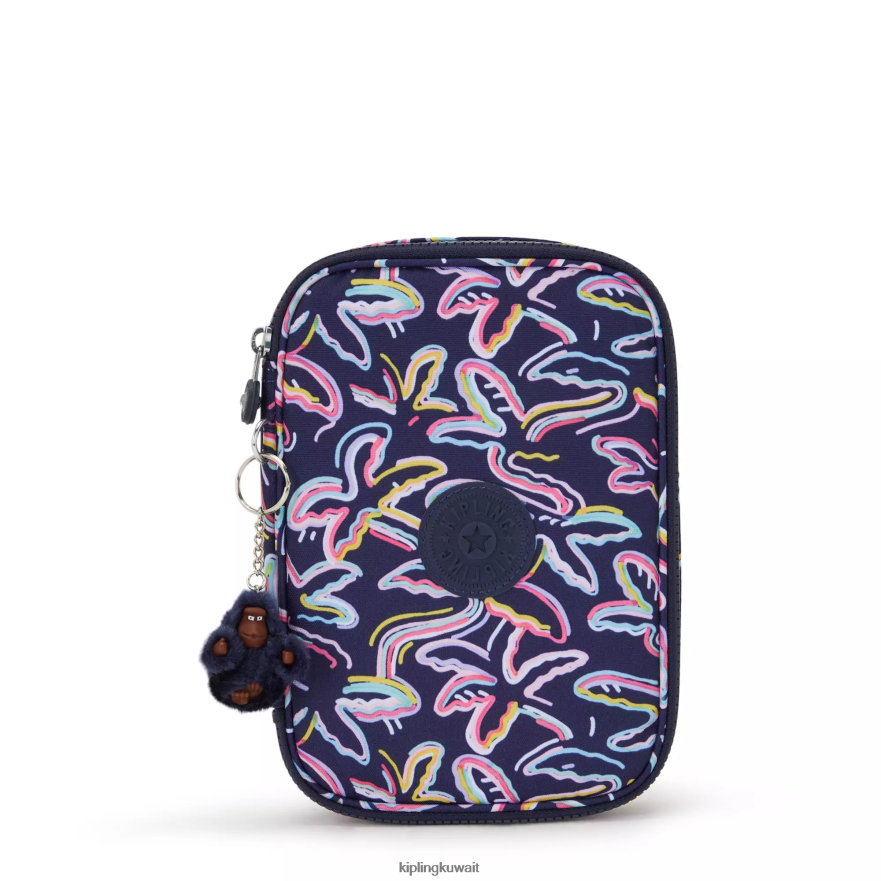 Kipling 100 قلم حافظة مطبوعة نحيف طباعة العيد النخيل ZR2RH589 أقلام وأقلام رصاص
