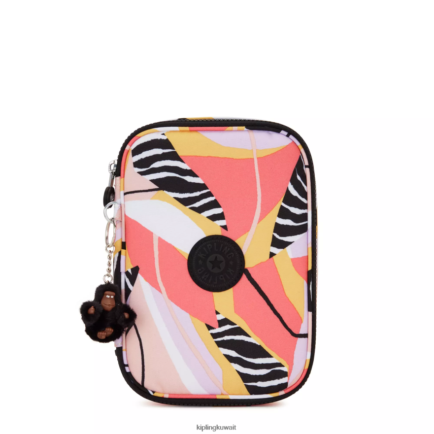 Kipling 100 قلم حافظة مطبوعة نحيف إجازة مجردة ZR2RH591 أقلام وأقلام رصاص