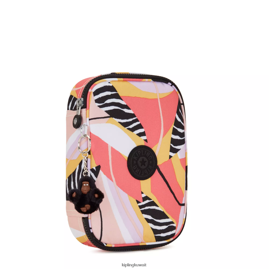 Kipling 100 قلم حافظة مطبوعة نحيف إجازة مجردة ZR2RH591 أقلام وأقلام رصاص