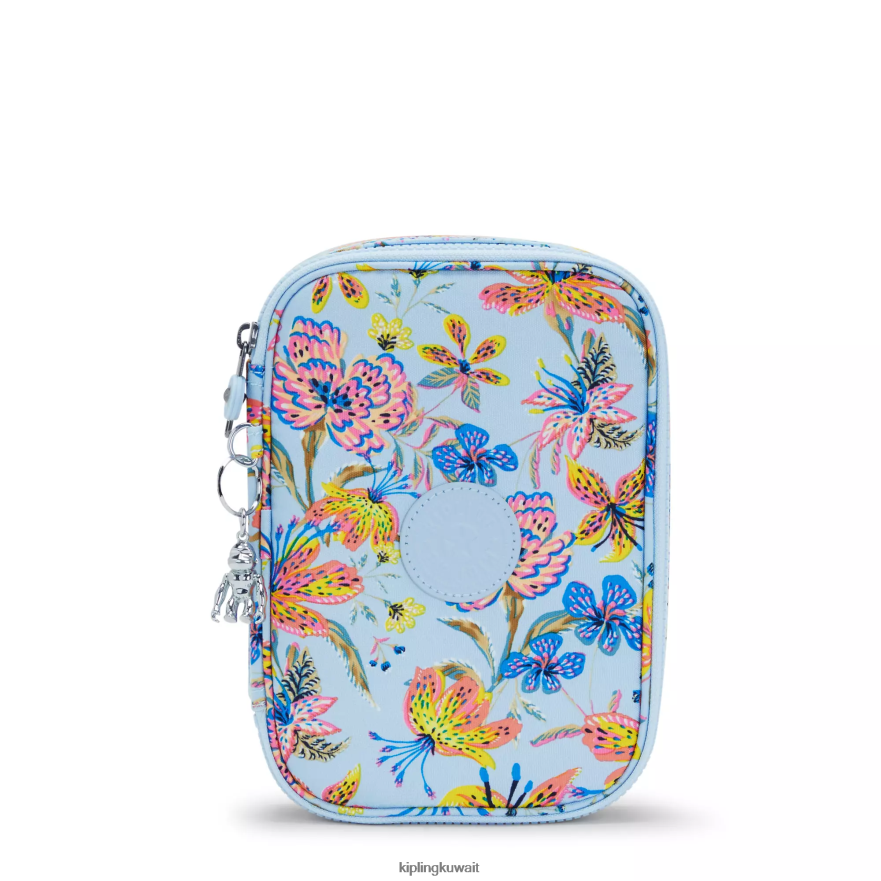 Kipling 100 قلم حافظة مطبوعة نحيف الزهور البرية ZR2RH592 أقلام وأقلام رصاص