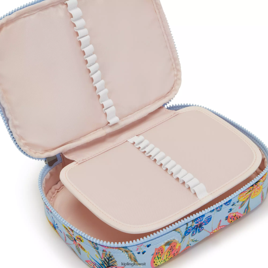 Kipling 100 قلم حافظة مطبوعة نحيف الزهور البرية ZR2RH592 أقلام وأقلام رصاص