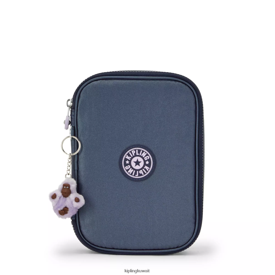 Kipling 100 علبة اقلام معدنية نحيف الأدميرال الأزرق ZR2RH596 أقلام وأقلام رصاص