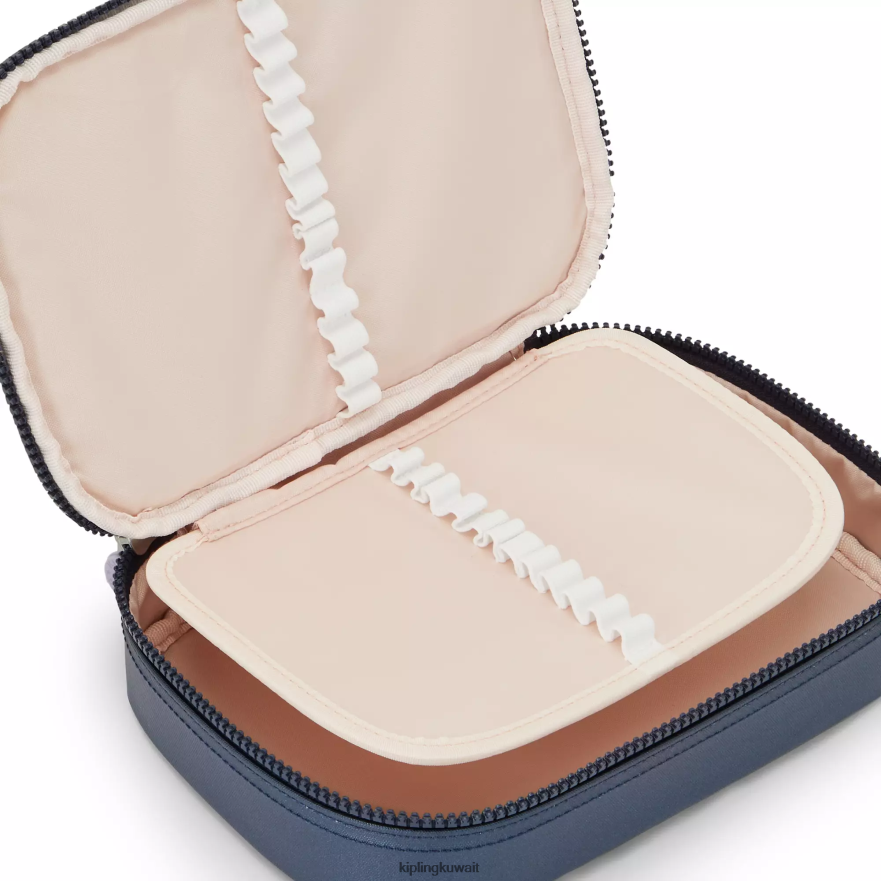 Kipling 100 علبة اقلام معدنية نحيف الأدميرال الأزرق ZR2RH596 أقلام وأقلام رصاص