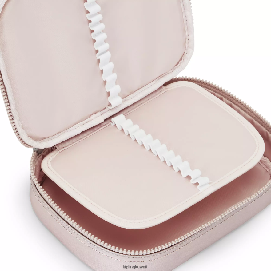 Kipling 100 علبة اقلام معدنية نحيف وردة معدنية ZR2RH597 أقلام وأقلام رصاص