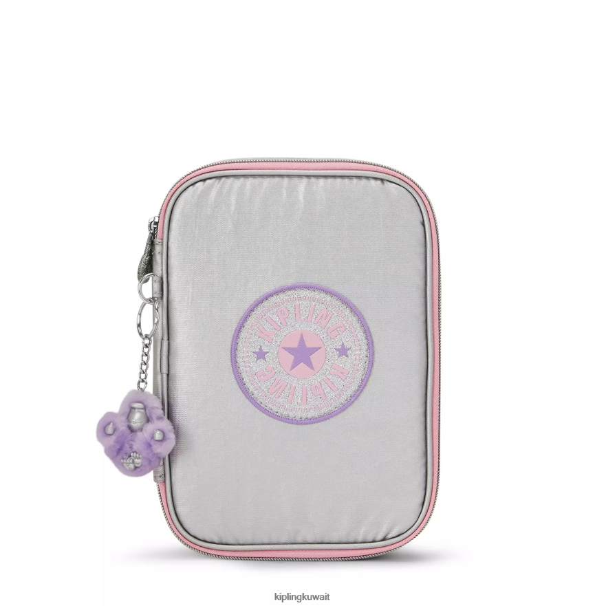 Kipling 100 علبة اقلام معدنية نحيف متعة الحلوى المعدنية ZR2RH622 أقلام وأقلام رصاص