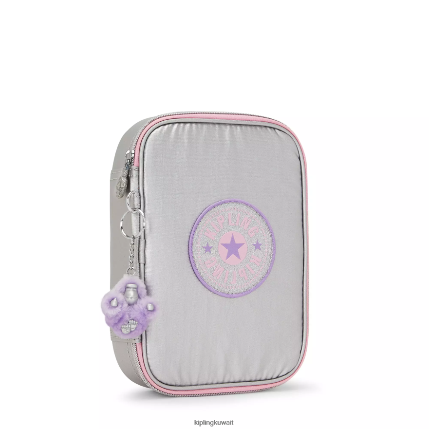 Kipling 100 علبة اقلام معدنية نحيف متعة الحلوى المعدنية ZR2RH622 أقلام وأقلام رصاص