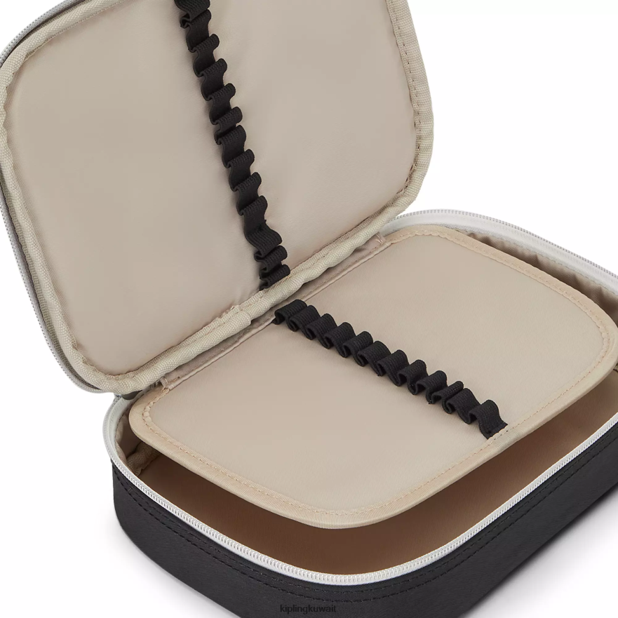 Kipling 100 علبة اقلام نحيف متعة حقيقية سوداء ZR2RH625 أقلام وأقلام رصاص
