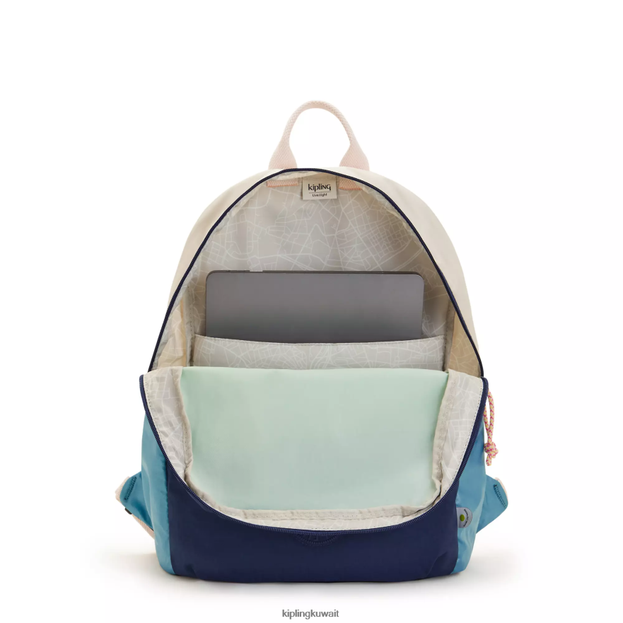 Kipling حقيبة ظهر سوني للكمبيوتر المحمول مقاس 15 بوصة نحيف البحرية الخضراء ZR2RH426 حقائب ظهر للكمبيوتر المحمول