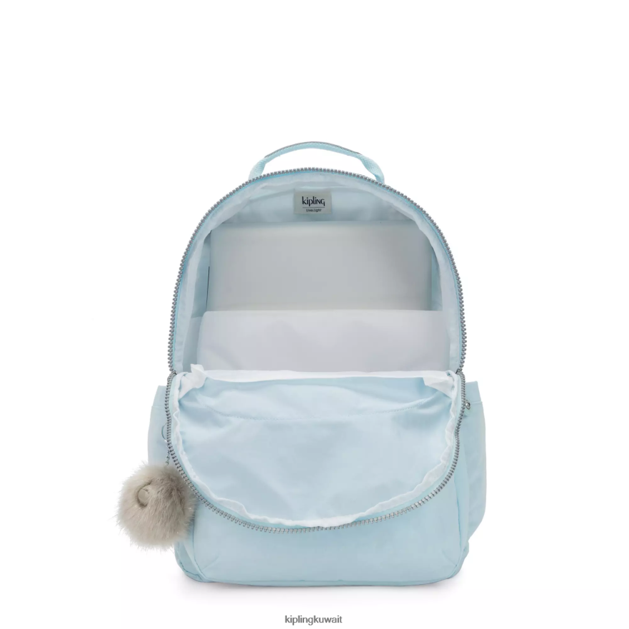 Kipling حقيبة كمبيوتر محمول كبيرة الحجم 15 بوصة من سيول نحيف الزفاف الأزرق ZR2RH431 حقائب ظهر للكمبيوتر المحمول