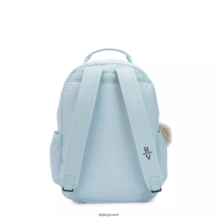 Kipling حقيبة كمبيوتر محمول كبيرة الحجم 15 بوصة من سيول نحيف الزفاف الأزرق ZR2RH431 حقائب ظهر للكمبيوتر المحمول