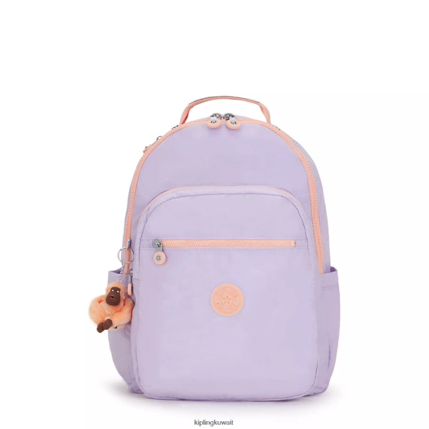 Kipling حقيبة كمبيوتر محمول كبيرة الحجم 15 بوصة من سيول نحيف لا نهاية لها أرجواني ج ZR2RH434 حقائب ظهر للكمبيوتر المحمول