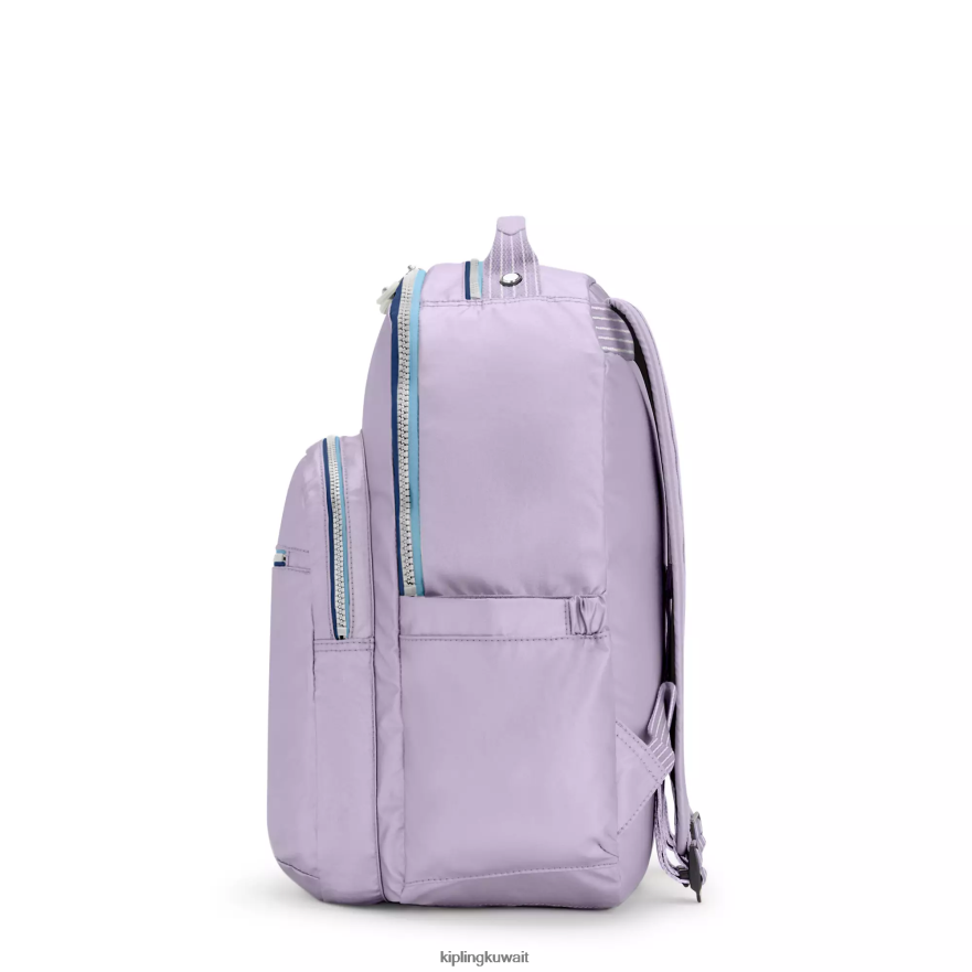Kipling حقيبة كمبيوتر محمول كبيرة الحجم 15 بوصة من سيول نحيف متعة أرجواني لا نهاية لها ZR2RH445 حقائب ظهر للكمبيوتر المحمول