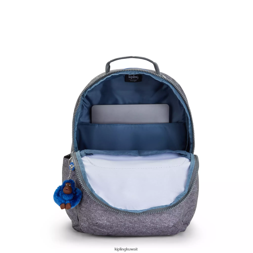 Kipling حقيبة كمبيوتر محمول كبيرة الحجم 15 بوصة من سيول نحيف تقريبا جيرسي ZR2RH456 حقائب ظهر للكمبيوتر المحمول