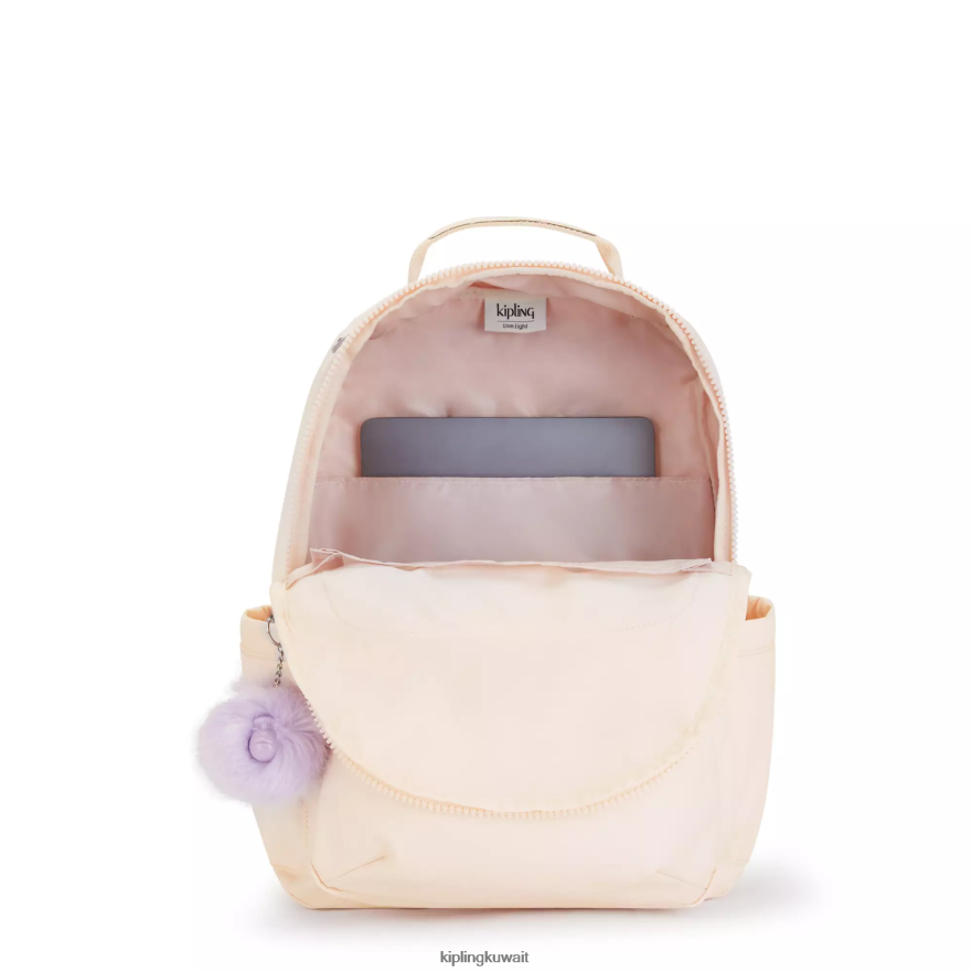 Kipling حقيبة كمبيوتر محمول كبيرة الحجم 15 بوصة من سيول نحيف زهرة العطاء ZR2RH457 حقائب ظهر للكمبيوتر المحمول