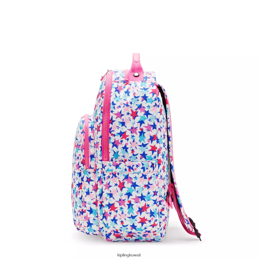 Kipling حقيبة ظهر للكمبيوتر المحمول كبيرة الحجم مطبوعة 15 بوصة من سيول نحيف نجوم الخشخاش ZR2RH462 حقائب ظهر للكمبيوتر المحمول