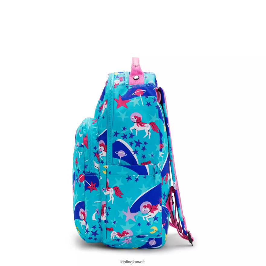 Kipling حقيبة ظهر للكمبيوتر المحمول كبيرة الحجم مطبوعة 15 بوصة من سيول نحيف حيدات الفضاء ZR2RH463 حقائب ظهر للكمبيوتر المحمول