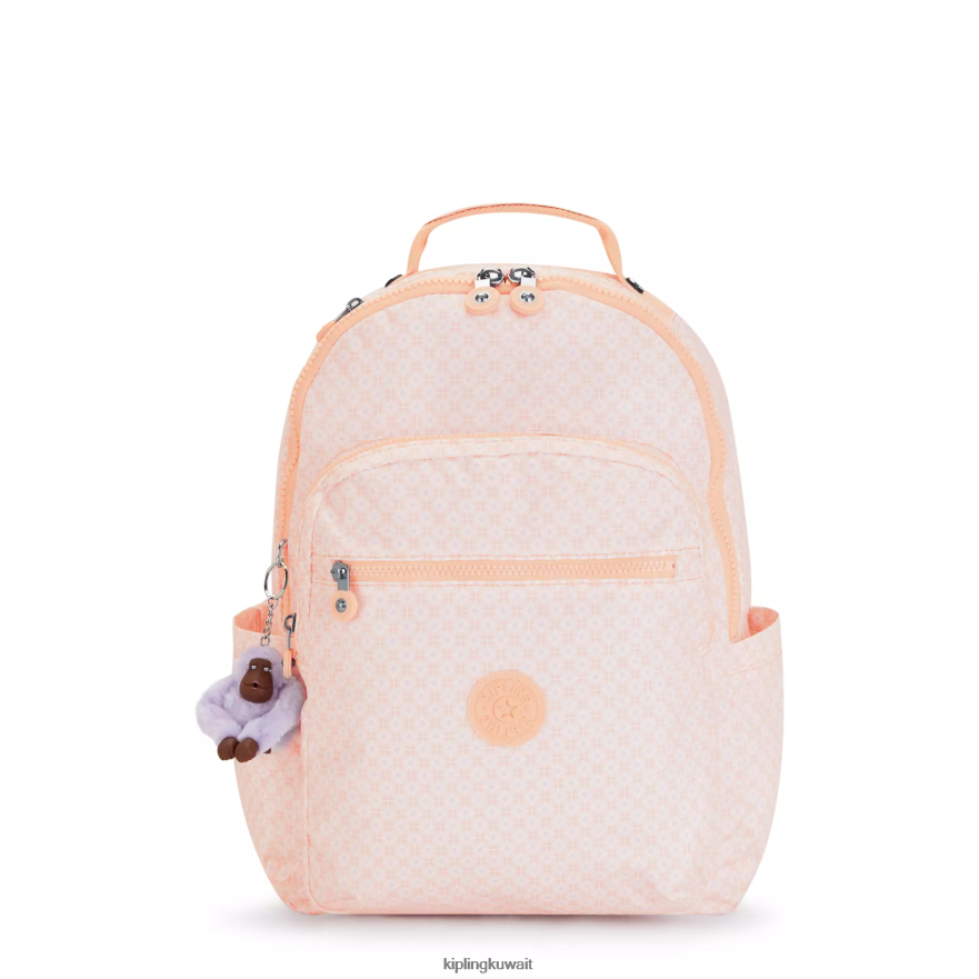 Kipling حقيبة ظهر للكمبيوتر المحمول كبيرة الحجم مطبوعة 15 بوصة من سيول نحيف بلاط جرلي ZR2RH467 حقائب ظهر للكمبيوتر المحمول