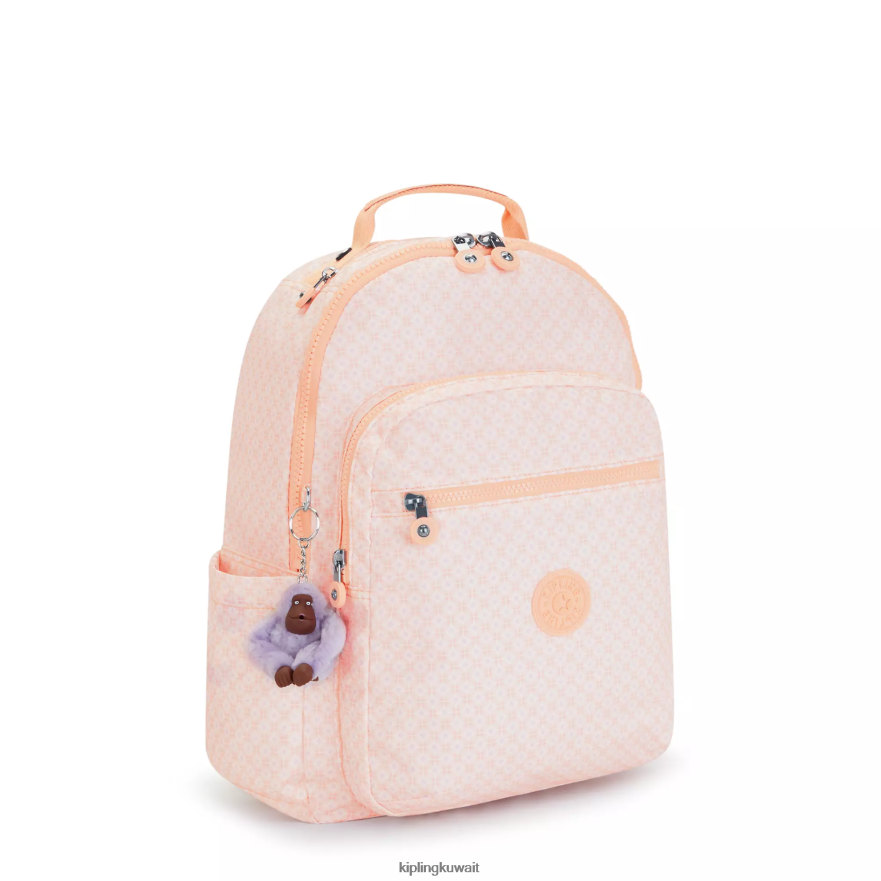Kipling حقيبة ظهر للكمبيوتر المحمول كبيرة الحجم مطبوعة 15 بوصة من سيول نحيف بلاط جرلي ZR2RH467 حقائب ظهر للكمبيوتر المحمول