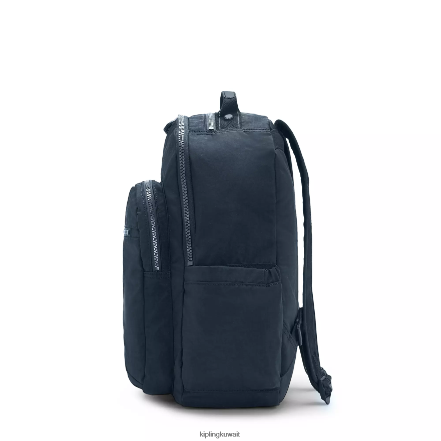 Kipling حقيبة كمبيوتر محمول كبيرة الحجم 15 بوصة من سيول نحيف نغمة زرقاء حقيقية ZR2RH470 حقائب ظهر للكمبيوتر المحمول