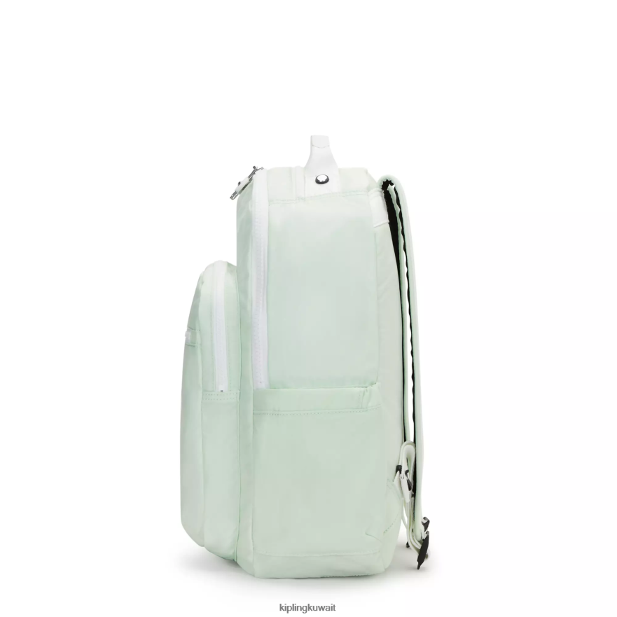Kipling حقيبة كمبيوتر محمول كبيرة الحجم 15 بوصة من سيول نحيف متجدد الهواء الأخضر ZR2RH473 حقائب ظهر للكمبيوتر المحمول