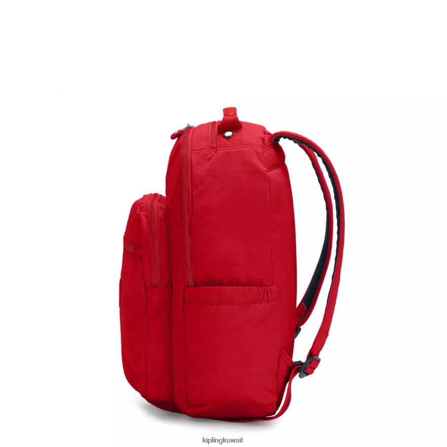 Kipling حقيبة كمبيوتر محمول كبيرة الحجم 15 بوصة من سيول نحيف نغمي الكرز ZR2RH474 حقائب ظهر للكمبيوتر المحمول