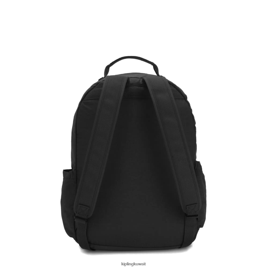 Kipling حقيبة كمبيوتر محمول كبيرة الحجم 15 بوصة من سيول نحيف نغمي أسود حقيقي ZR2RH476 حقائب ظهر للكمبيوتر المحمول