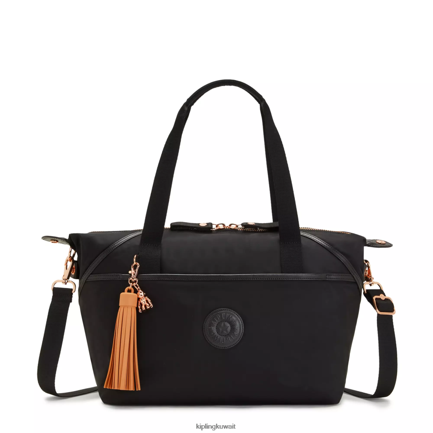 Kipling آرت ينظم حقيبة كمبيوتر محمول مقاس 17 بوصة نحيف وردة سوداء ZR2RH278 حمل الحقائب