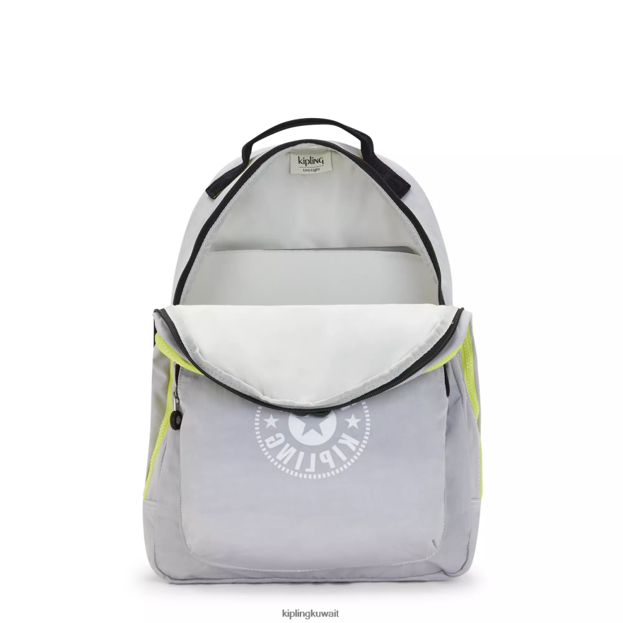 Kipling حقيبة ظهر للكمبيوتر المحمول بحجم 17 بوصة من كورتيس نحيف رمادي الهواء ZR2RH364 حقائب ظهر للكمبيوتر المحمول