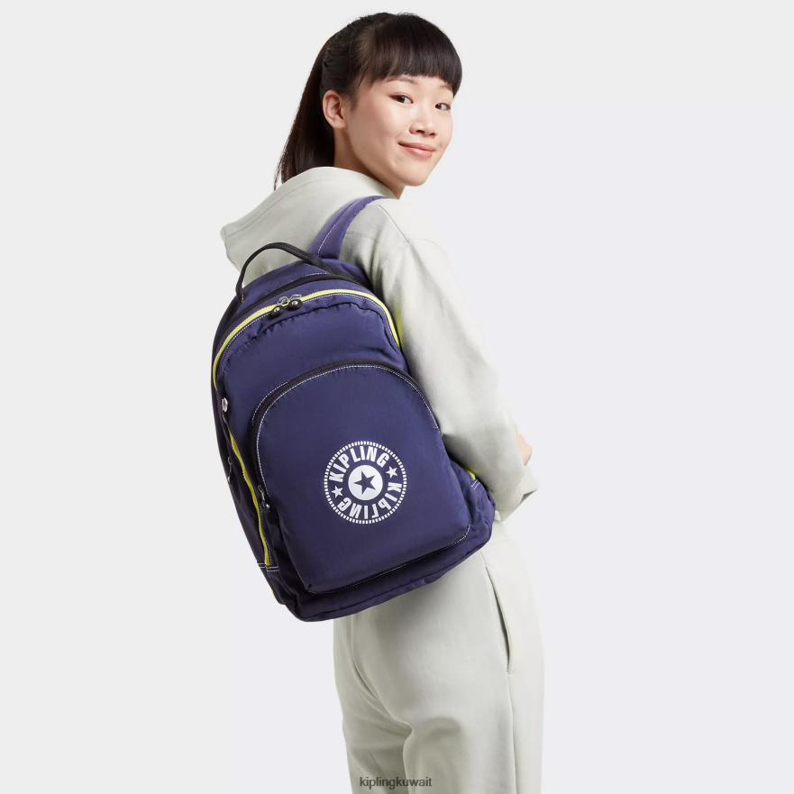 Kipling حقيبة ظهر للكمبيوتر المحمول بحجم 17 بوصة من كورتيس نحيف في نهاية المطاف البحرية ZR2RH365 حقائب ظهر للكمبيوتر المحمول