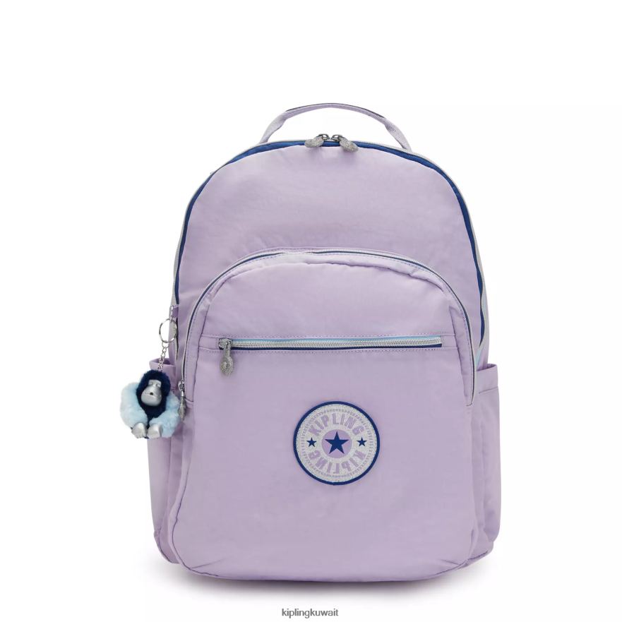 Kipling حقيبة كمبيوتر محمول كبيرة جدًا مقاس 17 بوصة من سيول نحيف متعة أرجواني لا نهاية لها ZR2RH441 حقائب ظهر للكمبيوتر المحمول