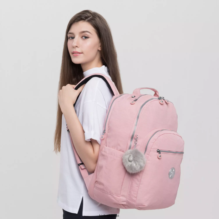 Kipling حقيبة كمبيوتر محمول كبيرة جدًا مقاس 17 بوصة من سيول نحيف روز الزفاف ZR2RH451 حقائب ظهر للكمبيوتر المحمول