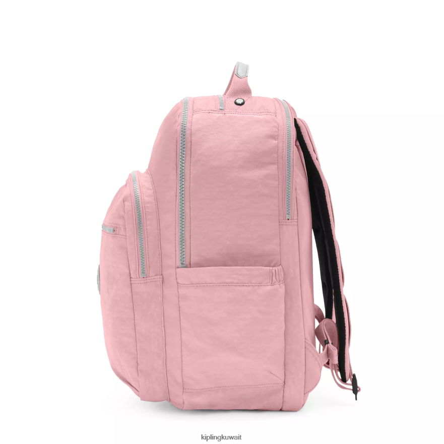 Kipling حقيبة كمبيوتر محمول كبيرة جدًا مقاس 17 بوصة من سيول نحيف روز الزفاف ZR2RH451 حقائب ظهر للكمبيوتر المحمول