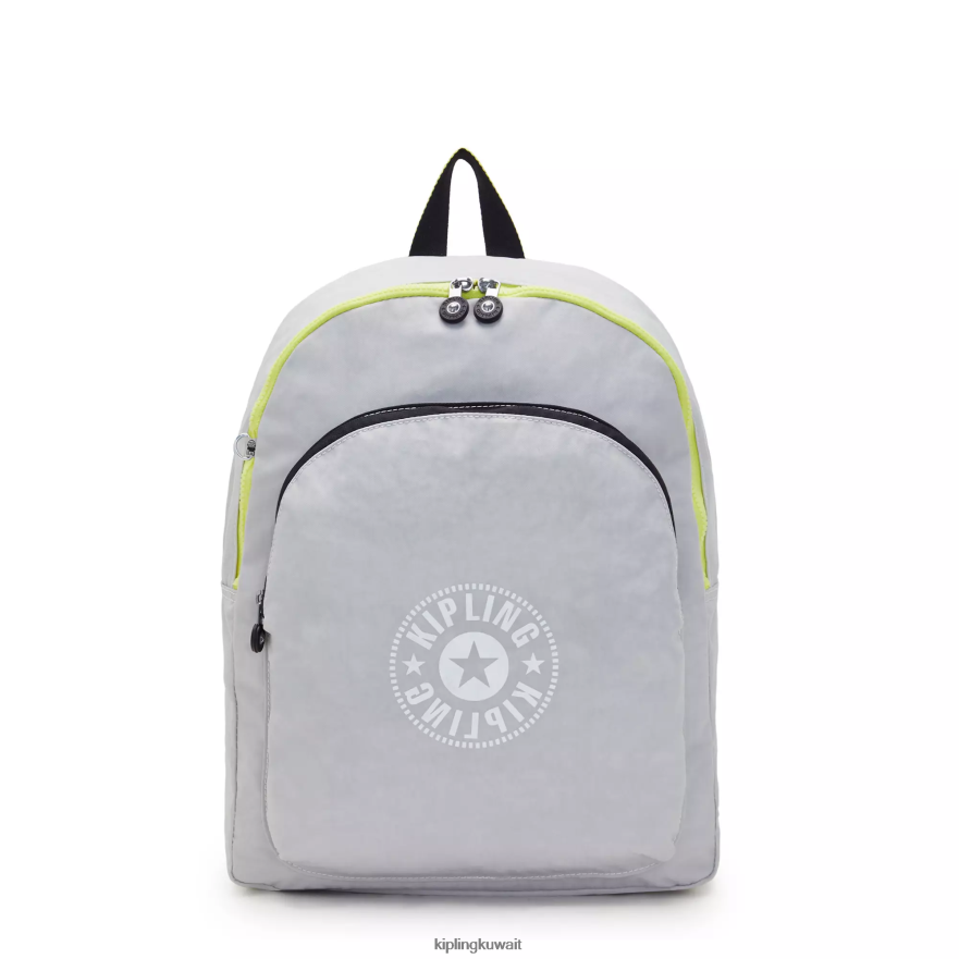Kipling كورتيس حقيبة كمبيوتر محمول كبيرة 17 بوصة نحيف رمادي الهواء ZR2RH485 حقائب ظهر للكمبيوتر المحمول
