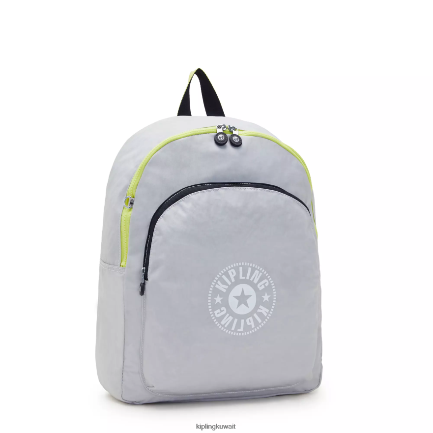 Kipling كورتيس حقيبة كمبيوتر محمول كبيرة 17 بوصة نحيف رمادي الهواء ZR2RH485 حقائب ظهر للكمبيوتر المحمول