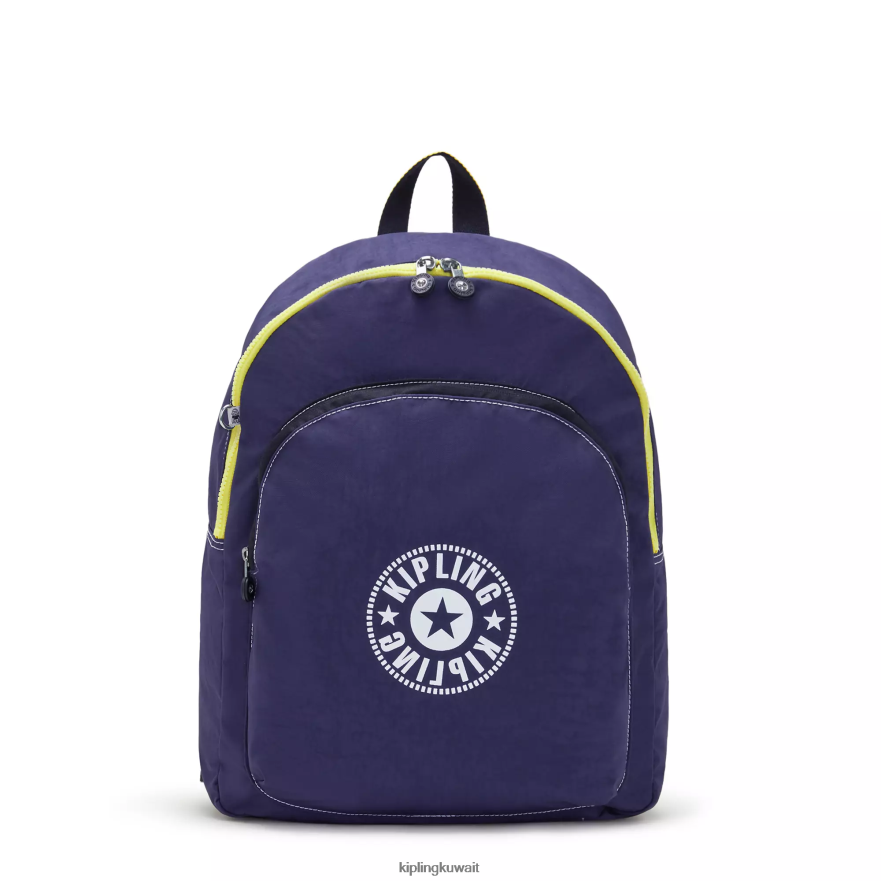 Kipling كورتيس حقيبة كمبيوتر محمول كبيرة 17 بوصة نحيف في نهاية المطاف البحرية ZR2RH486 حقائب ظهر للكمبيوتر المحمول