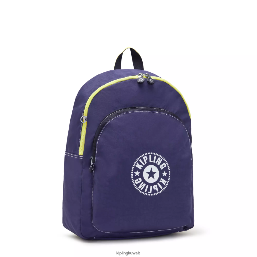 Kipling كورتيس حقيبة كمبيوتر محمول كبيرة 17 بوصة نحيف في نهاية المطاف البحرية ZR2RH486 حقائب ظهر للكمبيوتر المحمول