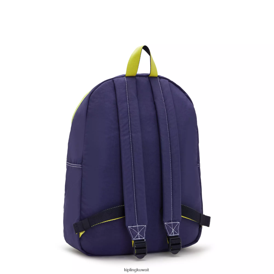 Kipling كورتيس حقيبة كمبيوتر محمول كبيرة 17 بوصة نحيف في نهاية المطاف البحرية ZR2RH486 حقائب ظهر للكمبيوتر المحمول