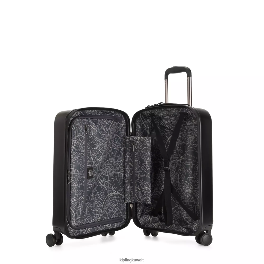 Kipling فضول صغير 4 عجلات المتداول الأمتعة نحيف نوير أسود ZR2RH513 الأمتعة المتداول