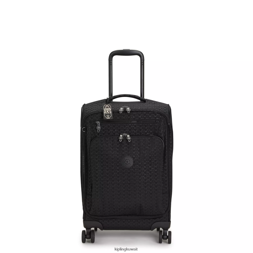 Kipling يوري سبين صغيرة مطبوعة 4 عجلات المتداول الأمتعة نحيف توقيع منقوش ZR2RH515 الأمتعة المتداول